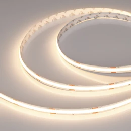 Фото #1 товара Светодиодная лента COB-X420-10mm 24V Warm2700 (4.8 W/m, IP20, 15m) (Arlight, 5 лет)