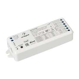 Фото #1 товара Контроллер SMART-TUYA-BLE-MULTI-SUF (12-24V, 5x3A, RGB-MIX, 2.4G) (Arlight, IP20 Пластик, 5 лет)