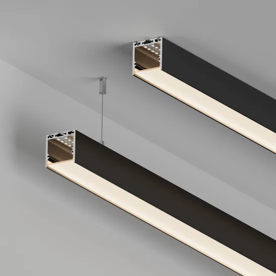 Фото #4 товара Профиль SL-LINE-3535-2000 BLACK (BY) (Arlight, Алюминий)