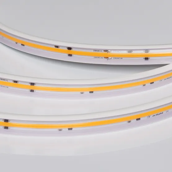 Фото #2 товара Светодиодная лента герметичная ARL-PV-X720-15mm 230V Warm3000 (14 W/m, IP65, 30m) (Arlight, -)