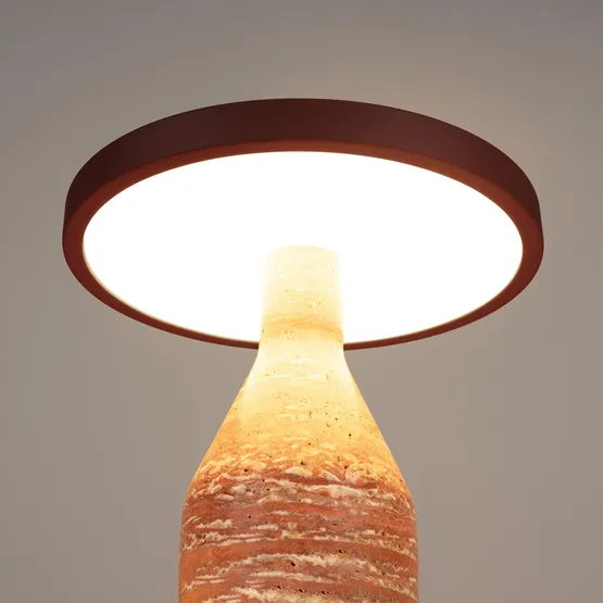 Фото #4 товара Светильник SP-CROOD-TAB-R22.5x24-7W Warm3200-MIX (RD-BRG, 140 deg, 230V) (Arlight, IP20, Травертин, 5 лет)