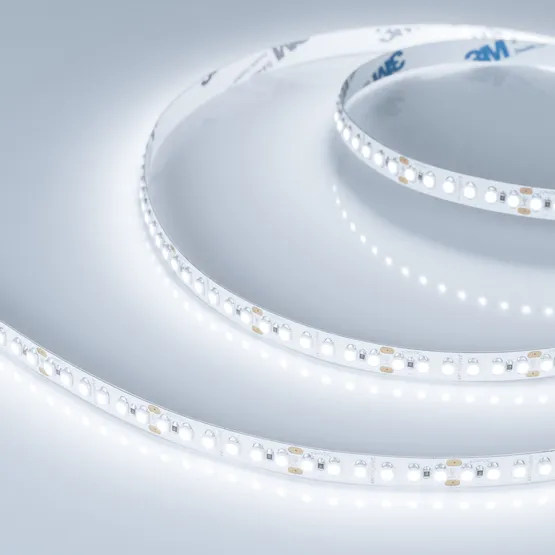 Фото #1 товара Светодиодная лента RT-A180-8mm 24V White6000 (14.4 W/m, IP20, 3528, 5m) (Arlight, Открытый)