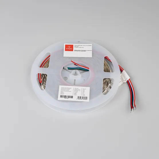 Фото #3 товара Светодиодная лента DMX-B60-12mm 24V RGBW-MIX-PX6 (15 W/m, IP20, 5m) (Arlight, -)