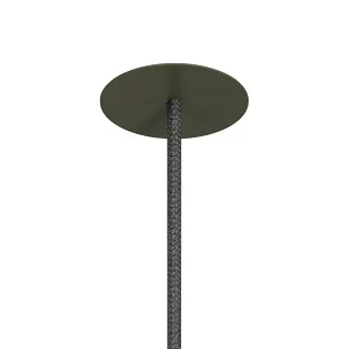 Фото #1 товара Вывод провода питания для натяжного потолка SPX-CAP-STRETCH-R64-C6.5 (RAL7009) (Arlight, Металл)