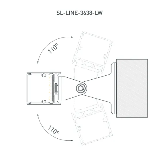 Фото #7 товара Профиль SL-LINE-3638-LW-3000 ANOD BLACK (Arlight, Алюминий)
