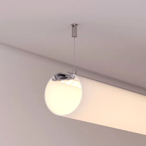 Фото #4 товара Профиль SL-ROUND-D60-2000 ANOD (Arlight, Алюминий)