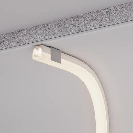 Фото #3 товара Силиконовый профиль WPH-FLEX-2020-TOP-S13-5m WHITE (Arlight, Силикон)
