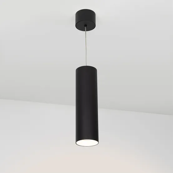 Фото #2 товара Светильник SP-POLO-HANG-LONG300-R85-15W Warm3000 (BK-WH, 40 deg) (Arlight, IP20 Металл, 3 года)