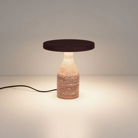 Фото #3 товара Светильник SP-CROOD-TAB-R22.5x24-7W Warm3200-MIX (RD-BRG, 140 deg, 230V) (Arlight, IP20, Травертин, 5 лет)