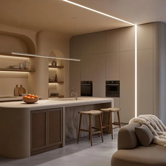 Фото #5 товара Профиль LINIA25-FANTOM-2000 ANOD (Arlight, Алюминий)