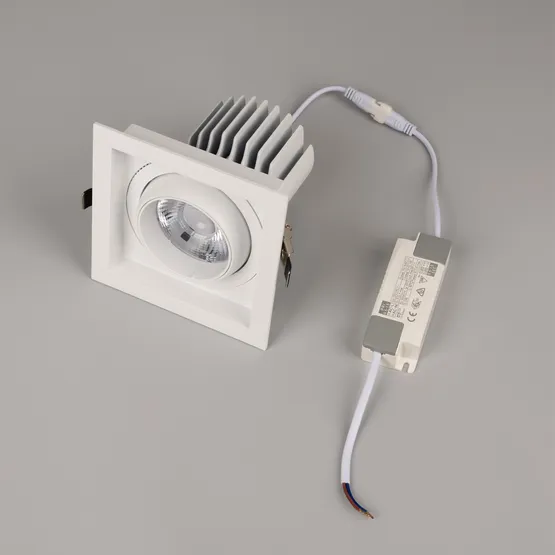 Фото #3 товара Светильник MS-VORTEX-BUILT-S140x140-30W Day4000 (WH-WH, 30 deg, 230V) (Arlight, IP20 Металл, 5 лет)