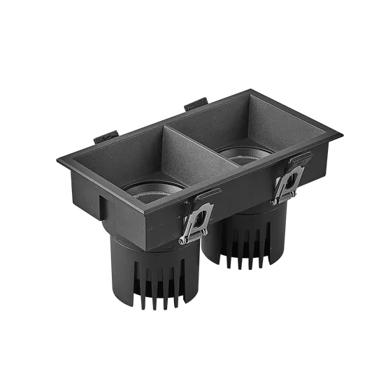 Фото #1 товара Светильник MS-FLOW-BUILT-S157x85-2x6W Day4000 (BK, 55 deg, 230V) (Arlight, IP20 Металл, 5 лет)