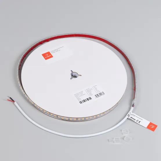Фото #2 товара Светодиодная лента герметичная RTW-PS-A140-7mm 24V Day4000 (10 W/m, IP67, 5m) (Arlight, CRI>90)
