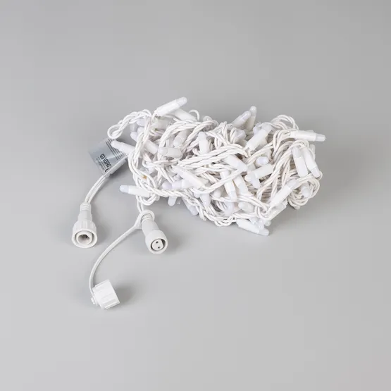 Фото #2 товара Светодиодная гирлянда ARD-STRING-CLASSIC-10000-WHITE-100LED-MILK-STD White (230V, 7W) (Ardecoled, IP65)