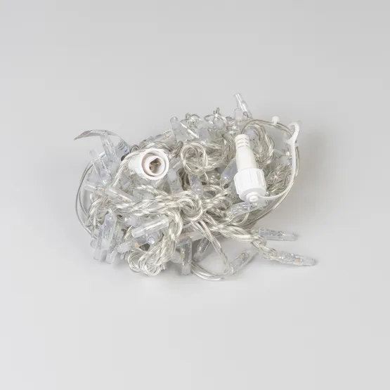 Фото #6 товара Светодиодная гирлянда ARD-STRING-CLASSIC-10000-CLEAR-100LED-SYNC RGB (230V, 6.5W) (Ardecoled, IP65)