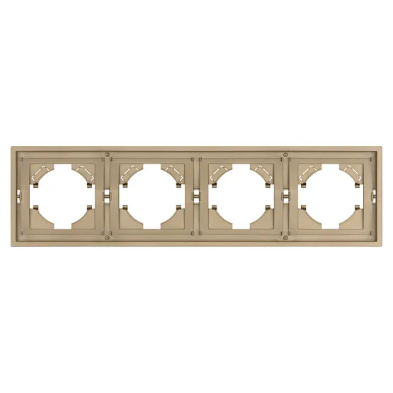 Фото #2 товара Рамка пластиковая FRM-TENDO-SFPL-4-GD (Arlight, -)