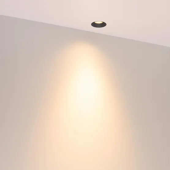 Фото #5 товара Светильник безрамочный DL-INTRAL-R39-6W Warm3000 (Графит RAL7024, 36 deg, 230V) (Arlight, IP20 Металл, 5 лет)