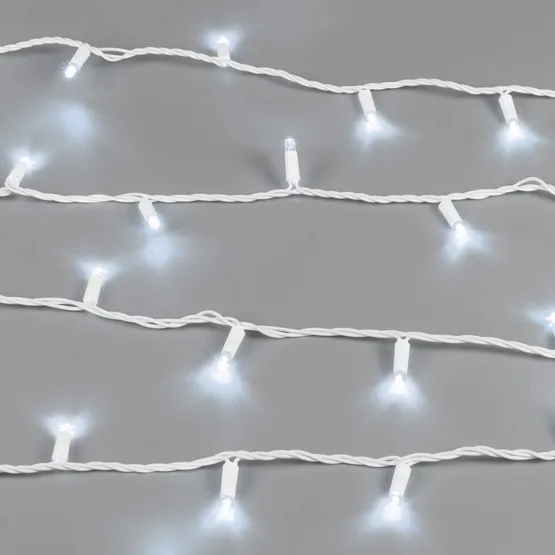 Фото #2 товара Светодиодная гирлянда ARD-STRING-CLASSIC-10000-WHITE-100LED-STD WHITE (230V, 7W) (Ardecoled, IP65)