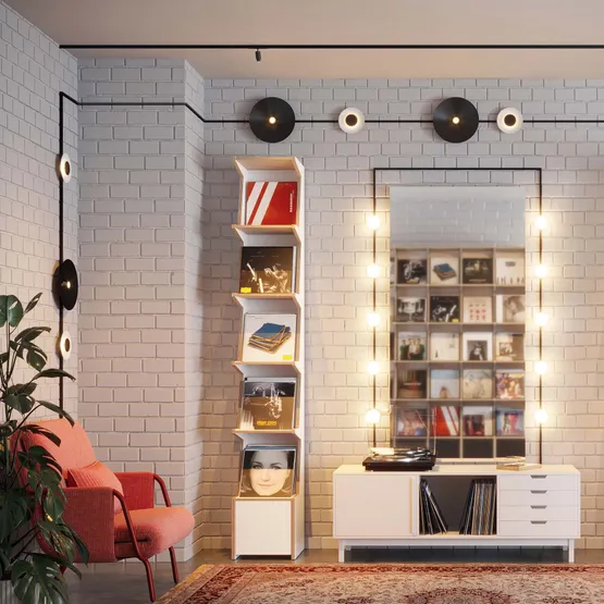 Фото #2 товара Светильник MAG-MICROCOSM-DISCO-R300-7W Day4000 (BK, 36 deg, 24V) (Arlight, IP20 Металл, 5 лет)