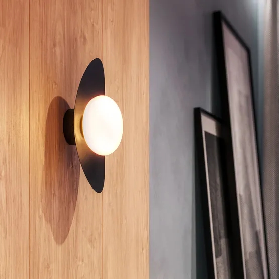 Фото #2 товара Светильник SP-PERLEN-WALL-L350-6W Warm3200-MIX (BK, 150 deg, 230V, TOUCH-DIM) (Arlight, IP20 Металл, 5 лет)