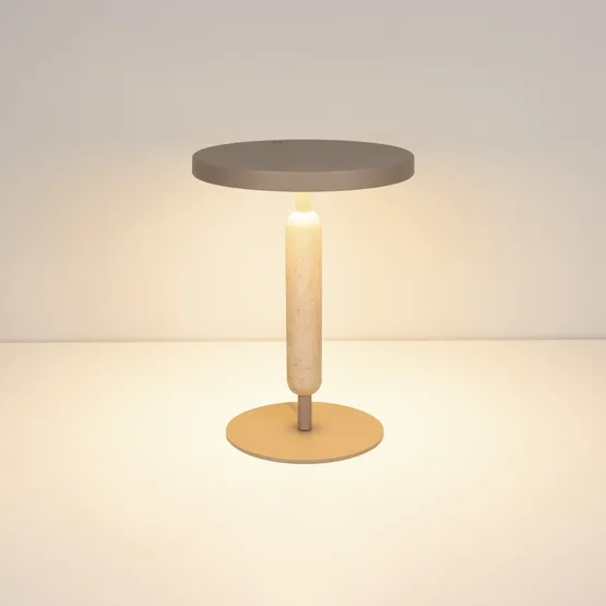 Фото #2 товара Светильник SP-ALYSS-TAB-R22.5x30-5W Warm3200-MIX (BG-BG, 110 deg, 230V) (Arlight, IP20, Мрамор, 5 лет)