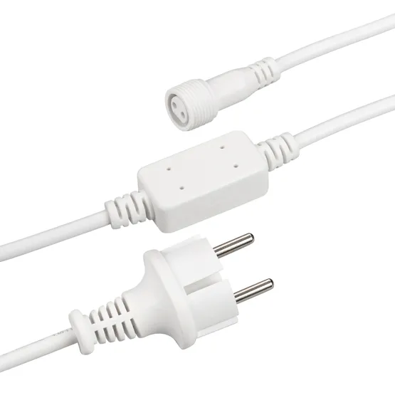 Фото товара Шнур питания ARD-CLASSIC-1.5M White (230V, 4A) (Ardecoled, -)