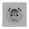 Минифото #3 товара Механизм розетки с USB зарядкой SCT-NOBE-MUAA-SFPL-IS (230V, 16A)  (Arlight, Никель)
