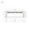 Минифото #3 товара Профиль LINE-3010-2000 ANOD (Arlight, Алюминий)