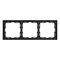 Минифото #2 товара Рамка пластиковая FRM-NOBE-SFPL-3-BK (Arlight, -)