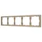 Минифото #1 товара Рамка пластиковая FRM-NOBE-SFPL-5-GD (Arlight, -)
