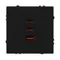 Минифото #2 товара ARL NOBE USB Розетка тип А+С+С софт-тач черный оникс SCT-MUACC-SFPL-FC-BK (65W, QC3) (Arlight, -)