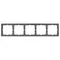 Минифото #3 товара Рамка пластиковая FRM-NOBE-SFPL-5-GR (Arlight, -)